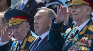 Назарбаев поздравил казахстанцев с Днем Победы