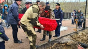 Останки казахстанского воина ВОВ перезахоронили в России