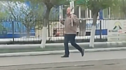 Мужчина устроил одиночное шествие "Бессмертного полка" в Темиртау