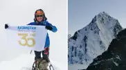 Максут Жумаев покорил пик Лобуче в честь 30-летия независимости Казахстана