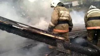 В МЧС сообщили о первых жертвах крупного лесного пожара, который перекинулся на дома в Риддере