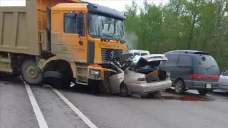 Водитель Toyota Camry выехал на встречку и погиб в Нур-Султане