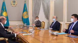 Президент принял акционеров ERG