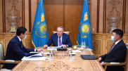 Назарбаев принял акима столицы