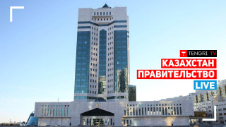 Заседание правительства Казахстана. Онлайн
