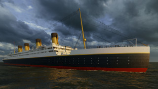 3D-рендер корабля "Титаник"©Shutterstock