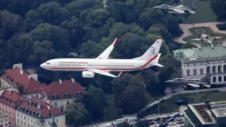 Самолет ВВС Польши подал сигнал о захвате