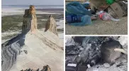 Урочище Бозжыра превращается в мусорную свалку