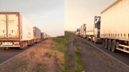 Более 300 фур скопилось на границе с Россией