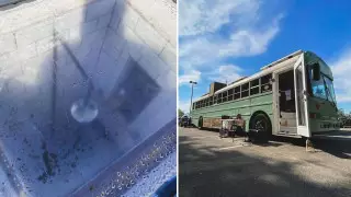 "Труба, пять детей, две собаки и кошка". Семья построила необычный дом на колесах