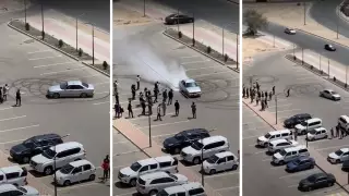 Актауских выпускников наказали за дрифт на парковке