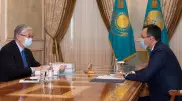 Ашимбаев доложил Токаеву о принятии ряда законов