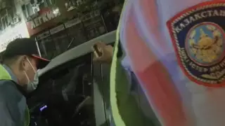 Перцовый баллончик применила полиция против пьяного водителя в Нур-Султане