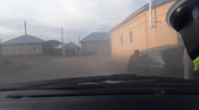 Задержание автоугонщика попало на видео в Кызылорде