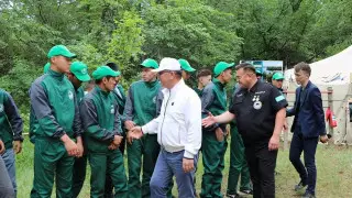В ЗКО состоялось открытие XVII трудового сезона "Жасыл Ел"