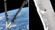 Космический мусор повредил часть МКС