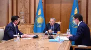 Назарбаев принял главу "КазМунайГаза"