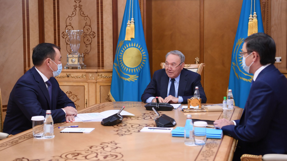 Назарбаев принял главу КТЖ