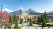 Архитектор представил свой эскиз нового терминала аэропорта Алматы