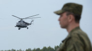 Минобороны КР: Вертолет МИ-8 МТ совершил вынужденную посадку