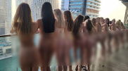 Эксклюзивные кадры голой фотосессии в Дубае выставили на торги