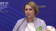Бизнесвумен произвела фурор, выступив с обличительной речью на форуме в Петербурге