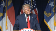 Большое выступление Трампа: экс-президент раскритиковал Байдена и пообещал США "потрясающий" 2022 год