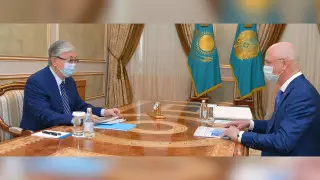 Скляр рассказал Президенту Токаеву об инвестициях из Германии