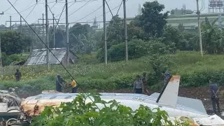 Военный самолет потерпел крушение в Мьянме