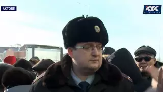 Высокопоставленного полицейского задержали в Актобе