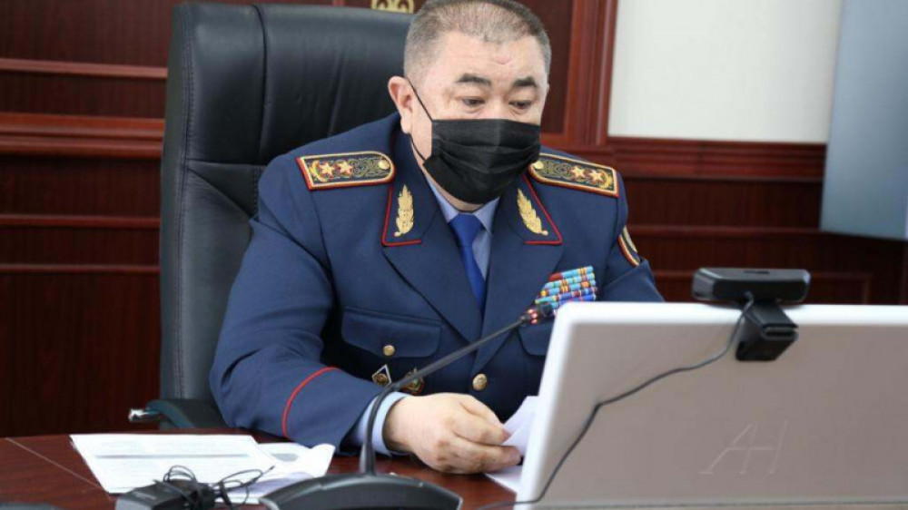 Министр внутренних дел Ерлан Тургумбаев