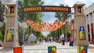 Первую пешеходную улицу открыли в Нур-Султане