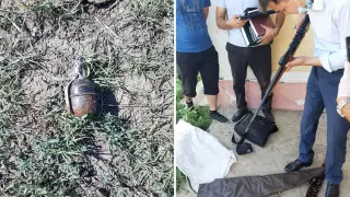 Боевой арсенал оружия обнаружили у фермера в ЗКО