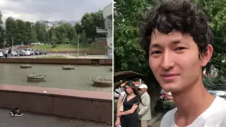 "Это был мой долг" - студент-герой о спасении женщины и детей в фонтане в Алматы