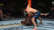 Казахстанец Шавкат Рахмонов задушил бразильца и выиграл второй бой в UFC
