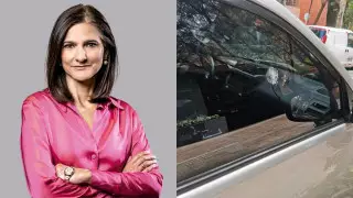 Неизвестные забросали камнями авто министра Колумбии