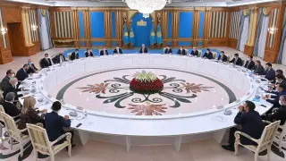 "Огромный потенциал". Токаев провел встречу со швейцарскими бизнесменами