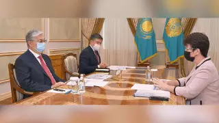 Президент Токаев принял главу Счетного комитета