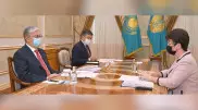 Президент Токаев принял главу Счетного комитета
