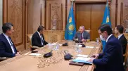 Назарбаев встретился с руководством Glencore International AG