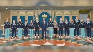 Токаев встретился с олимпийской сборной Казахстана