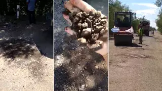 Акимат взялся за дорогу, которую самостоятельно хотели отремонтировать жители села в ЗКО