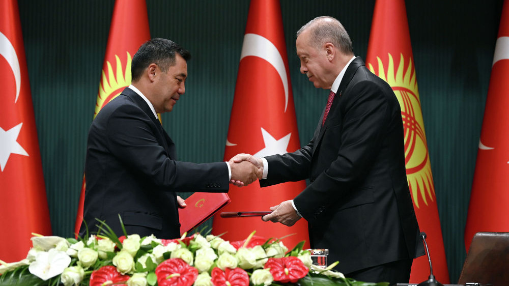Президенты Кыргызстана и Турции. Фото из архива пресс-службы президента Кыргызстана