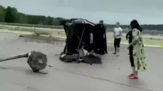 "Мама, зачем ты села за руль". Выяснились подробности ДТП на трассе Нур-Султан - Бурабай