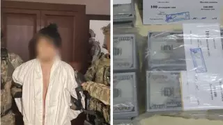 КНБ задержал криминального "авторитета" с фальшивыми долларами