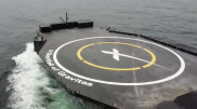 Илон Маск показал новую беспилотную посадочную платформу SpaceX