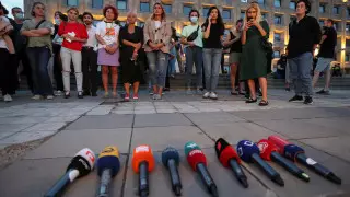 В Грузии тысячи человек требуют отставки правительства после гибели оператора