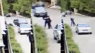 Драка с поножовщиной попала на видео в Темиртау