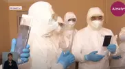 Антиваксеров пригласили в "красную зону" инфекционки Алматы