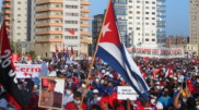 На Кубе прошел митинг в поддержку действующей власти страны